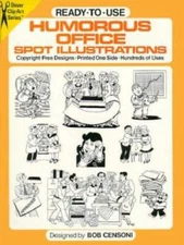 Ready-to-Use Humorous Office Spot Illustrations (Clip Art Series) - GOOD