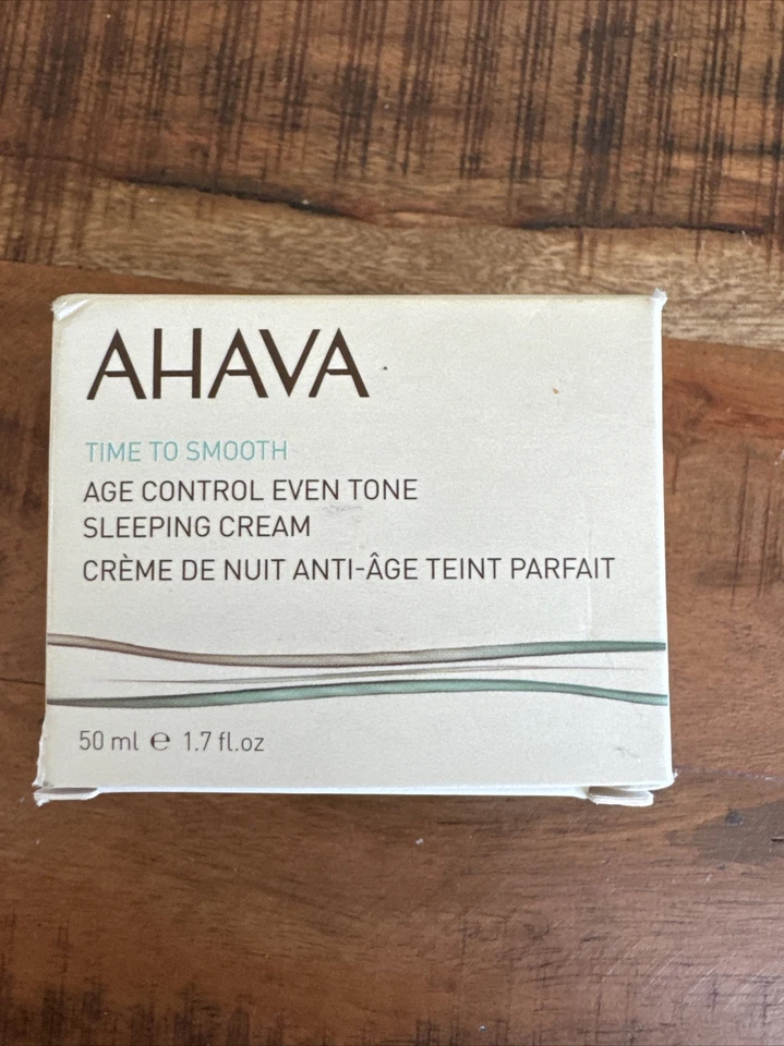 Ahava Time To Smooth Age Control Even Tone Sleeping Cream