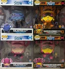 Funko Pop Lot Marvel - Galactus with Silver Surfer (4 variants) 10 inch Jumbo