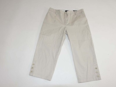 Talbots Women's Perfect Skimmer Pants Size 6 Petite NWT Beige Pedal Pusher 6P
