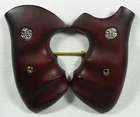 New, Wood grips for S&W Revolvers, K, L Frame, Square/Round Butt