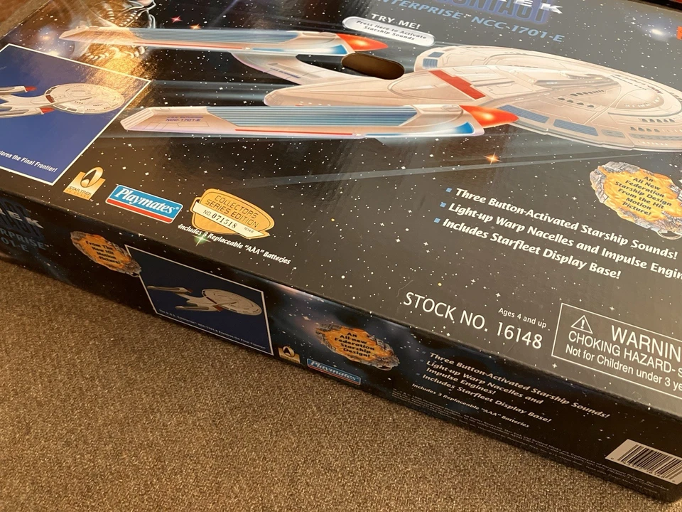  Star Trek Primer Contacto USS Enterprise NCC-1701-E Nave Electrónica #16148 Foto 2 de 4