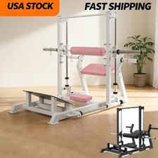 Hip Thrust Machine Smith Power Rack Home Gym Full Body 770 Lbs Multi‑Functional
