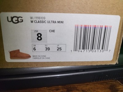 are UGG Women's Classic Ultra Mini boots