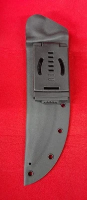 LINOSSHEATHWORKS Kydex sheath for the AL MAR WARRIOR with DOTS DCL belt clip