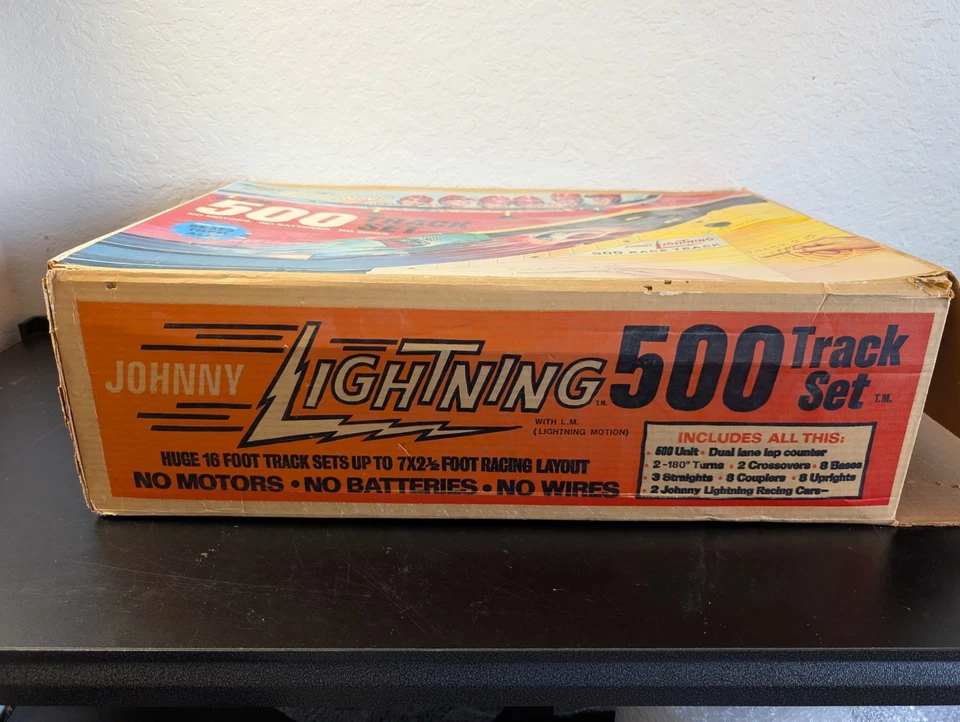 1969 Johnny Lightning 500 Track Set Complete Track - NO Cars - Image 3 of 4