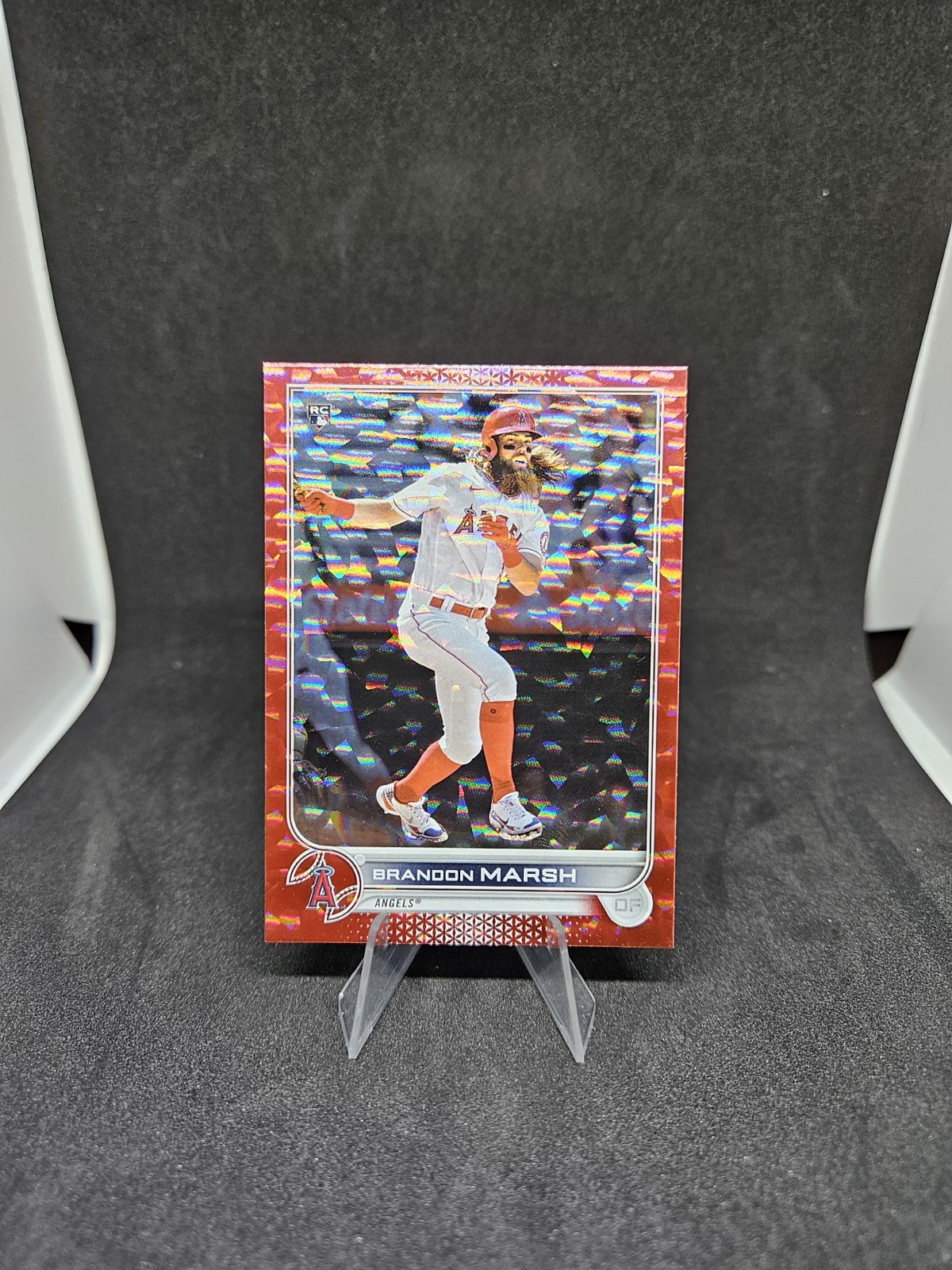 2022 Topps Brandon Marsh Red Foilboard Rookie /199 243