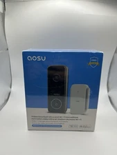 AOSU Doorbell Camera Wireless 5MP HD 2.4/5 GHz WiFi Video Doorbell with Homebase