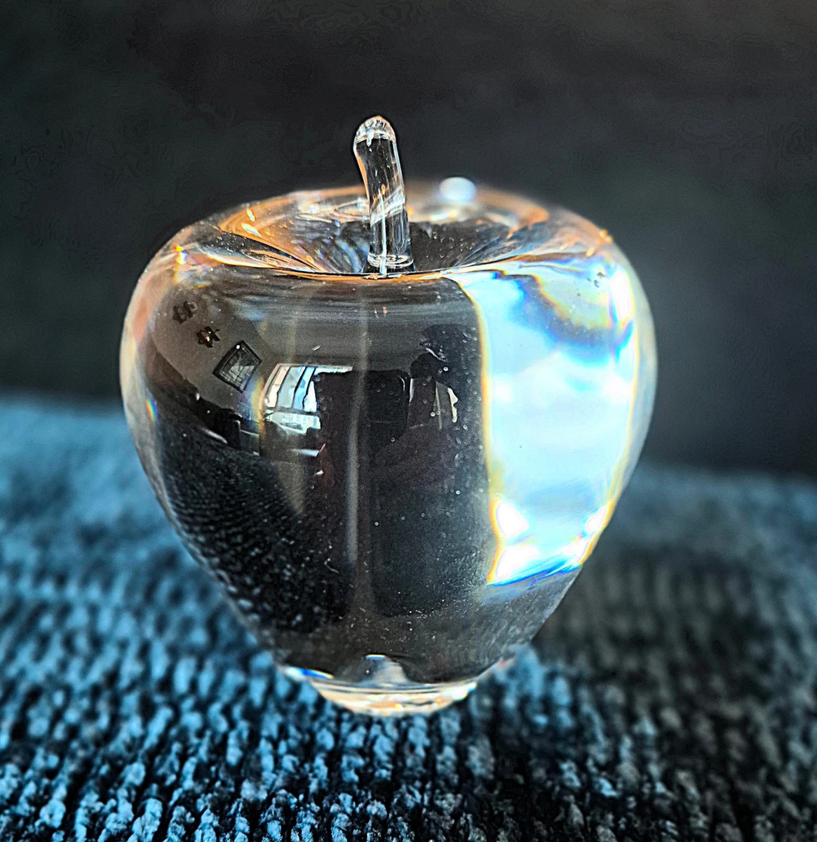 Steuben Crystal Apple for sale | eBay