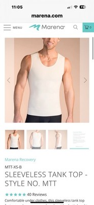 Marena Recovery Compression Tank (Men s) Small-EUC