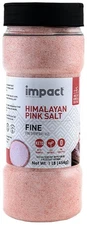 Impact - Fine Himalayan Pink Sea Salt - No Additives Rich in Trace Minerals N...