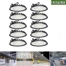 10 Pack 200W UFO Led High Bay Light Industrial Commercial Warehouse Shop Lights