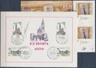 XE67681 Belgium Europa CEPT Ensor paintings First Day Sheet used