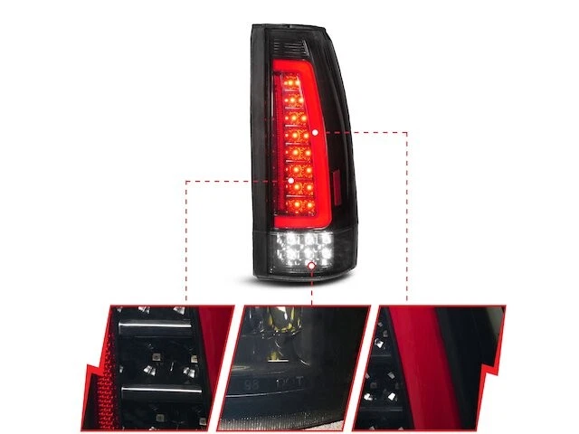 Juego de luces traseras para Chevrolet R2500 1989 Anzo 39223SXHN conjunto de luces traseras Foto 3 de 4