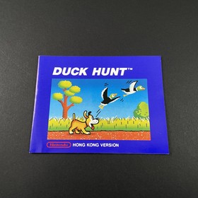 Nintendo NES Duck Hunt HKG HK Neuf