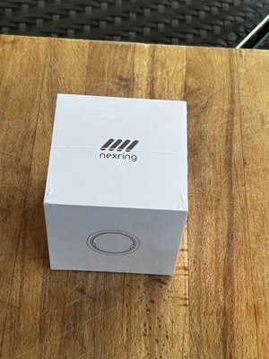 NexRing Smart Ring Schlaf-Gesundheitstracker | ohne Abo | Größe 12 schwarz