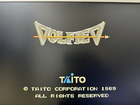 VOLFIED PC Engine HuCARD HE System 8-bit Video Game Cart with Manual