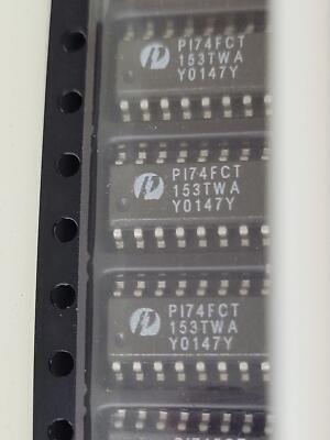 (25 PCS) PI74FCT153ATW Multiplexer 2 Func 4 Line Input 1 Line Output CMOS SOIC16