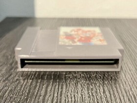 HOOPS NES Nintendo Basketball Game TESTED - AUTHENTIC - WORKS - GAME ONLY