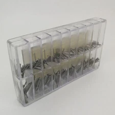 360pcs 7-24mm 0.8mm Assorted Watch Strap Bracelets Links Connecting Split Pins