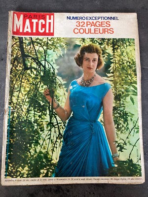 PARIS MATCH Nr. 733 27.4.1963 Caroline de Kent Ski Guy Périllat Wilma Rudolph E23