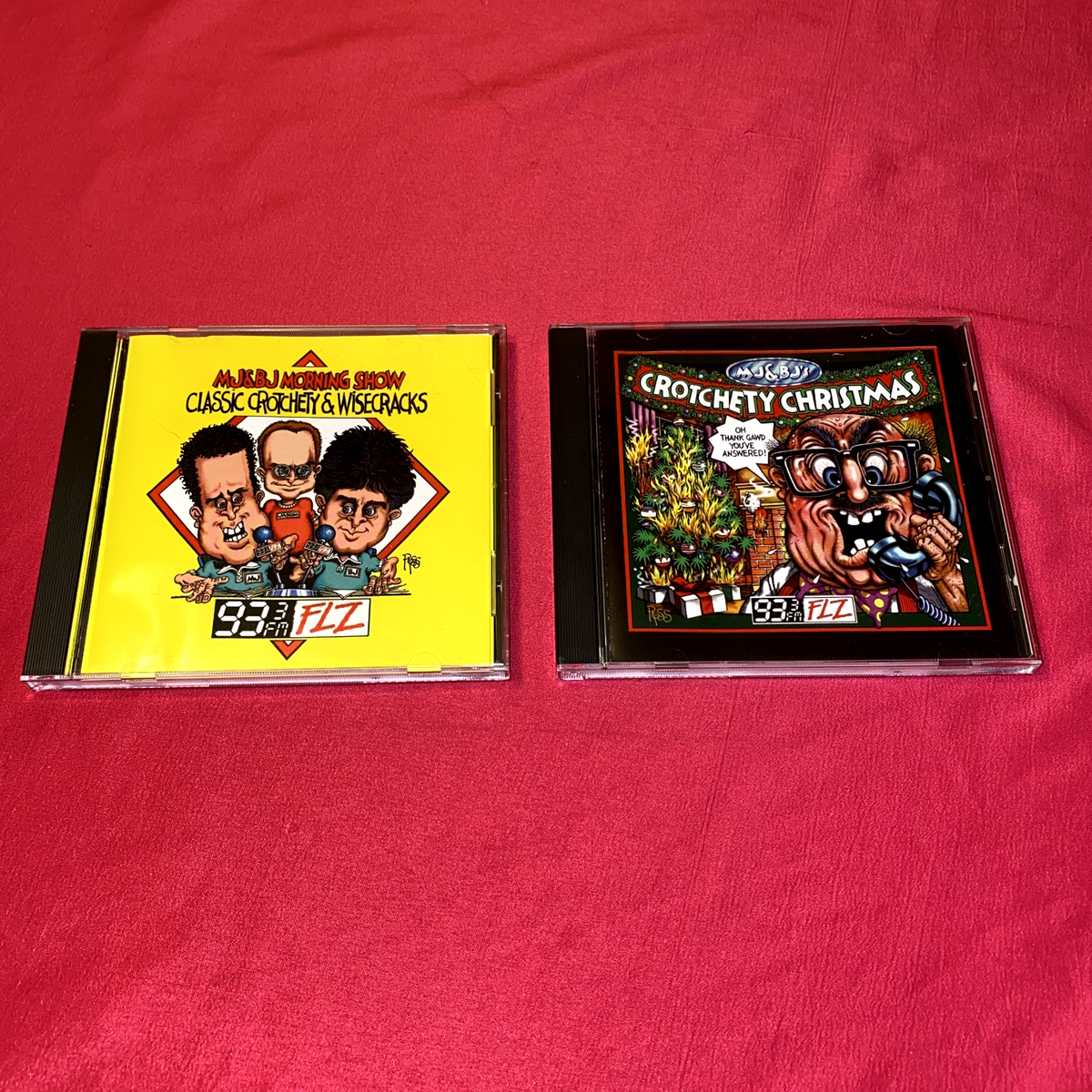 MJ & BJ Morning Show Crotchety Old Man CD Lot Christmas 93.3 FLZ