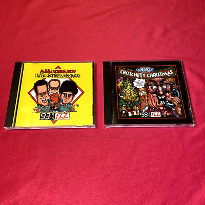 MJ & BJ Morning Show Crotchety Old Man CD Lot Christmas 93.3 FLZ