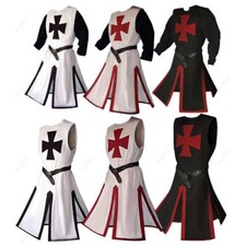 Herren# Mittelalter Cosplay Roben Ritter Kreuzritter Surcoat Reenactment Kost�m