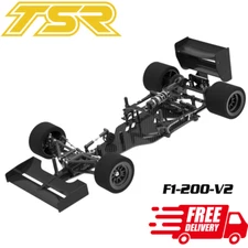 Team Saxo F1-200-V2 F1 RC Car Kit 1/10 2WD Formula One F 1 Racing Radio Control