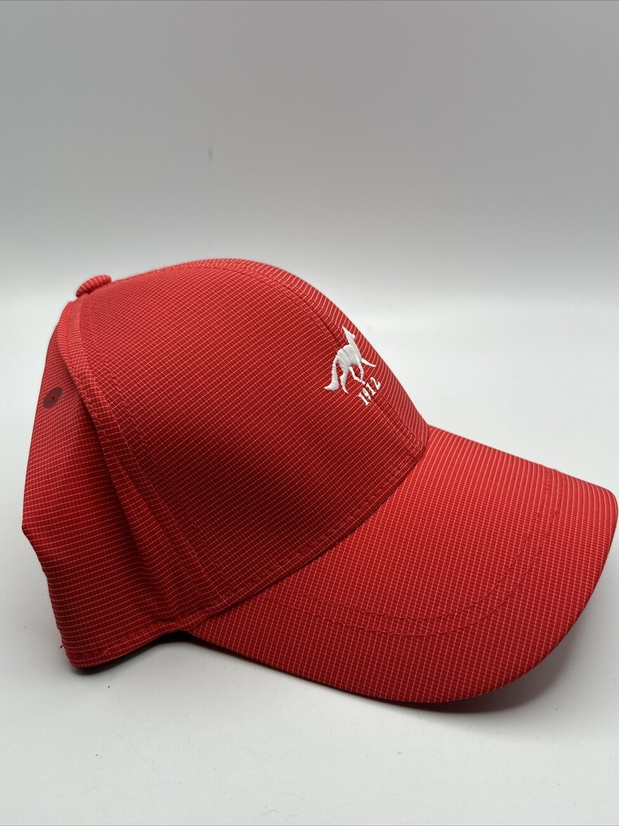 Keswick Golf Club Hat Cap Full Cry White Fox 1912 Red One Keswick Golf Club Hat Cap Full Cry White Fox 1912 Red One