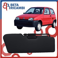 Aletta Parasole Fiat 500 Cinqucento SX Sinistra Pattina Nera Con Tasca Dal 1992>