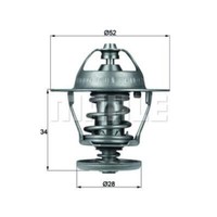 Mahle Thermostat KüHlmittel 88°C FüR Ford Mondeo III Turnier Ranger TX 68 88D
