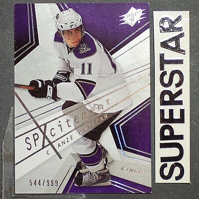ANZE KOPITAR 544/999 2008-09 SPx SPxcitement #X3 Los Angeles Kings