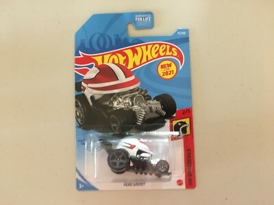2021 Hot Wheels ~ HW Daredevils ~ Head Gasket ~ White ~ H Case ~ #75  A4/37/HW
