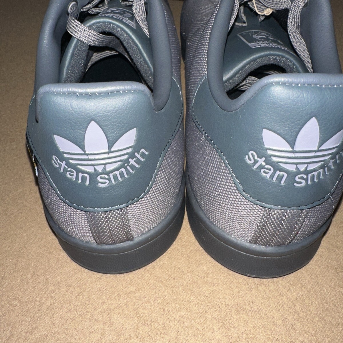 Adidas Stan Smith Originals Low Top Mens Casual Shoes Gray