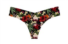 CLEARANCE - Commando Classic Print Thong in Jungle Floral - M/L