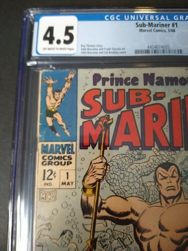 Sub-Mariner #1 CGC 4.5 - Picture 2 of 6