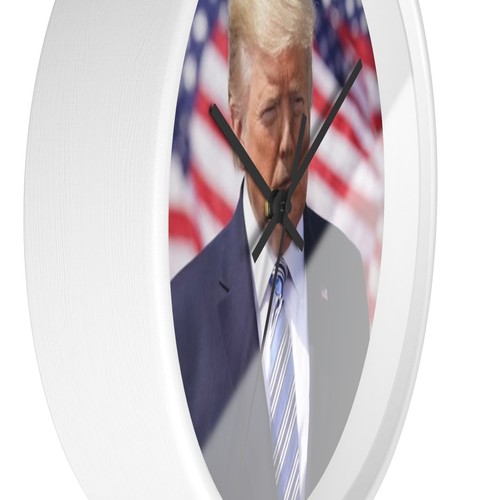 Donald Trump Wanduhr - Bild 12 von 19
