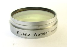 Leitz Leica 43mm Yellow Green Push-On / Slip-On Lens Filter For Summarit