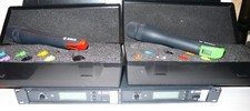 SYSTEME AVEC 2 MICROS HF Et Récepteur Double BOSCH MW 1 HTX F1 / UHF