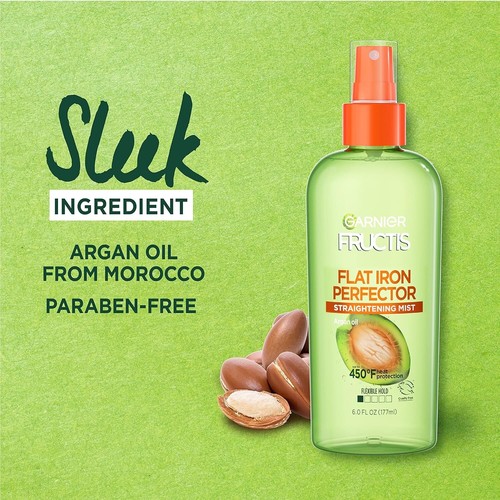 Garnier Fructis Style Flat Iron Perfector Straightening Mist Oil - 177 ml - Picture 7 of 13