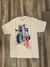DTA Rob Dyrdek “Bill Murray” T-Shirt Mens Large White Blue Red