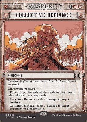 Magic/MTG Collective Defiance OTP-21 Rare Englisch NM