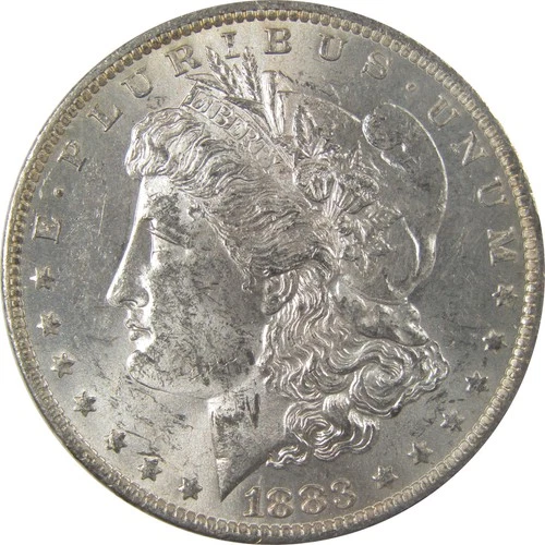1883 O Morgan Silver Dollar Uncirculated Mint State Toned SKU:I24877