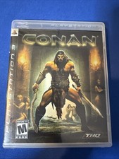 Conan (Sony PlayStation 3, 2007) CIB, Manual, Mint Disc!