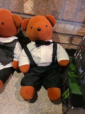 2 Rare! North American Bear Co 20'' Vintage 1979 Plush Bear 
