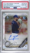 2019 Bowman Chrome Prospects Auto Cam Roegner #CPA-CR PSA 10 GEM MT Auto 8d2
