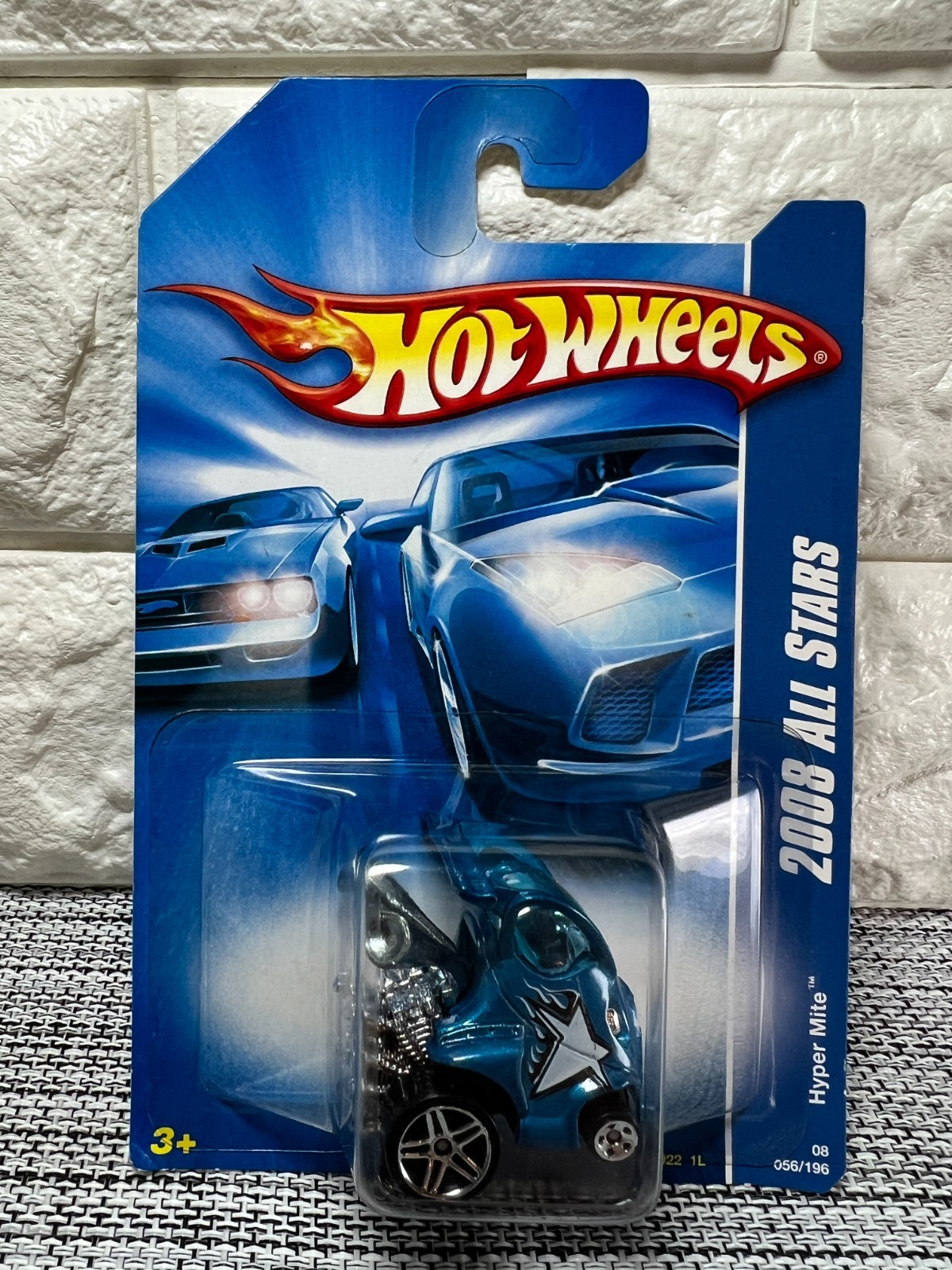 Hot Wheels 2008 All Stars Hyper Mite 056/196 Blue