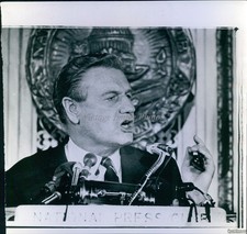 1968 Los Angeles Governor Nelson Rockefeller Speech 8X8 Historic Vintage Photo