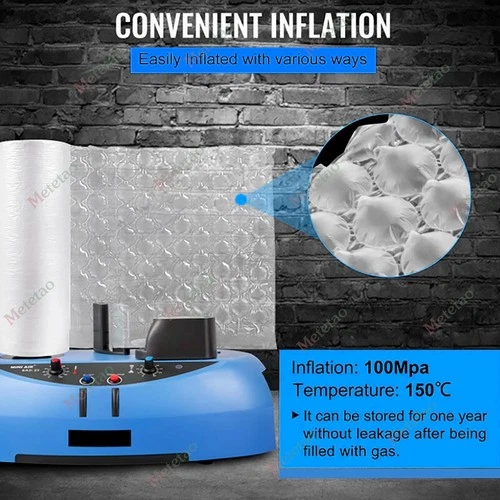 Air Pillow Film Cushion Roll 984' x 16" Small Bubble for Packaging 4 PACK image 4